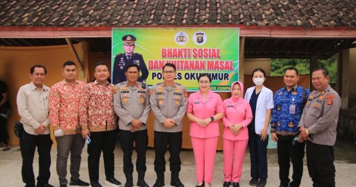 Kunjungi Polsek Cempaka, Kapolres OKUT Tinjau Kegiatan Sosial dan Pemeriksaan Kesehatan Berkala Personel, Ini Katanya!