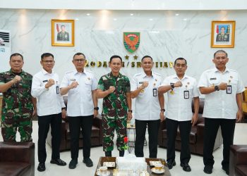Komitmen Dukung Kebijakan Pertahanan, Pangdam II/Sriwijaya Terima Audiensi Dewan Pertahanan Nasional