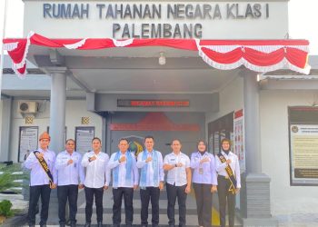 ‎Staf Ahli Menteri dan Tenaga Ahli Kunjungi Rutan Kelas I Palembang, Tinjau Produksi Kopi Lembang dan Dapur Bersih