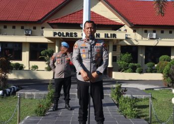 Apel Siaga Personil Polres Ogan Ilir dalam Rangka Peringatan Hari Tani Nasional
