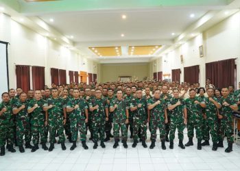 Pastikan Pengelolaan Personel dan Administrasi Optimal, Pangdam II/Sriwijaya Kunjungi Ajendam II/Sriwijaya