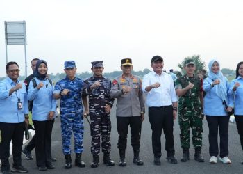 Danlanal Palembang Kawal Kunjungan Wapres Gibran di Sumsel