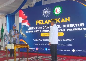 Resmi Jabat Direktur RSMP, 2025-2029 Ini Harapan dr Yudi Fadilah SpPD-KKV FINASIM MARS
