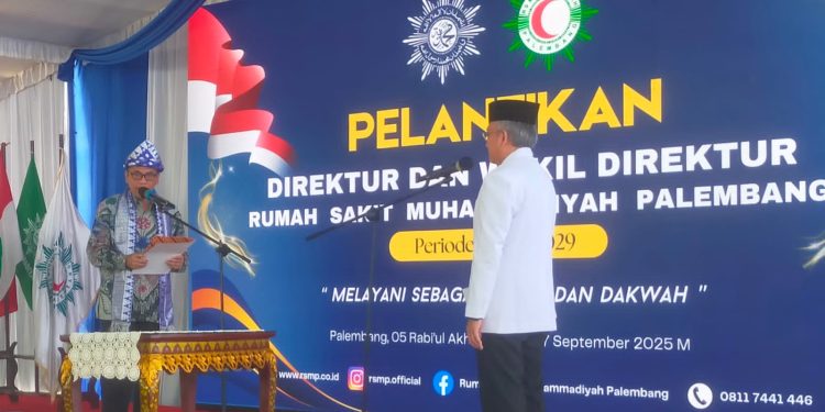 Resmi Jabat Direktur RSMP, 2025-2029 Ini Harapan dr Yudi Fadilah SpPD-KKV FINASIM MARS