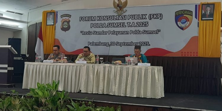 Melalui Forum Konsultasi Publik 2025, Cara Polda Sumsel Tingkatkan Standar Pelayanan Publik