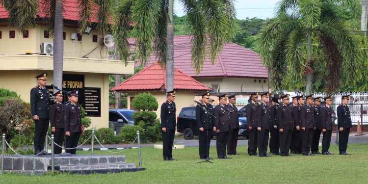 Polres Ogan Ilir Gelar Upacara Peringatan Hari Kesaktian Pancasila Tahun 2025