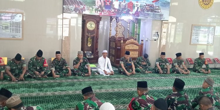 Kodim 0418/Palembang Gelar Doa Bersama Sambut HUT TNI ke-80
