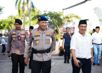 Polda Sumsel Hadiri Upacara HUT Ke-80 TNI, Perkuat Sinergi TNI–Polri di Sumsel