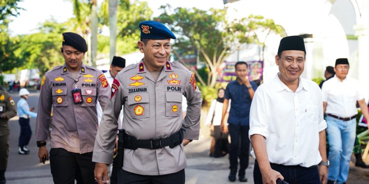 Polda Sumsel Hadiri Upacara HUT Ke-80 TNI, Perkuat Sinergi TNI–Polri di Sumsel