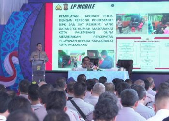 Kapolda Sumsel Tekankan Penguatan Tugas Pokok Polri dan Integritas Anggota di Polrestabes Palembang