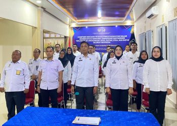 Rutan Kelas I Palembang Ikuti Zoom Penandatanganan Komitmen Bersama Petugas Pemasyarakatan Seluruh Indonesia