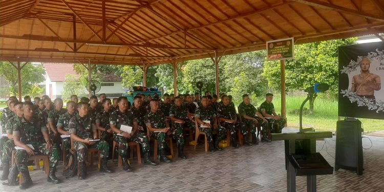 Komitmen Kembangkan Beladiri Prajurit, Kajasdam II/Sriwijaya Pimpin Rakor Pembinaan Latihan Pencak Silat Militer (PSM)