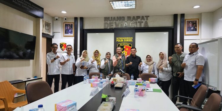 Ditreskrimsus Polda Sumsel Bersama Stake Holder Laksanakan Rapat Koordinasi Satgas Pengendalian Harga Beras
