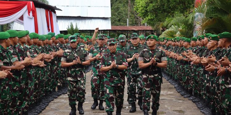 Aswas Wadanpusterad Kunjungi Yon TP Kodam II/Sriwijaya; Ciptakan Tradisi yang baik, pupuk Jiwa Korsa dan Tingkatkan Skill Keprajuritan