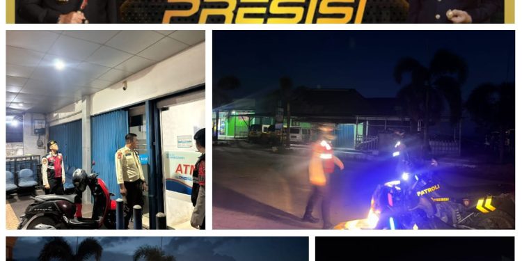 Sat Samapta Polres Ogan Ilir Gelar Patroli Antisipasi Kejahatan Jalanan di Malam Hari