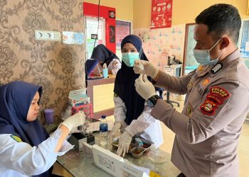 Dokkes Polres Ogan Ilir Laksanakan Pemeriksaan Food Security MBG SPPG dengan Metode Organoleptik dan Kimiawi