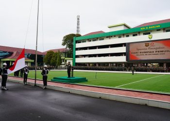 Kodam II/Sriwijaya Gelar Upacara Peringatan Hari Sumpah Pemuda Ke-97 : “Jayalah Selalu Pemuda Indonesia, Jayalah Bangsaku Indonesia”