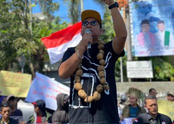 Penyulingan Minyak Illegal Desa Sungai Angit Muba Diduga Milik BE Terbakar Hebat