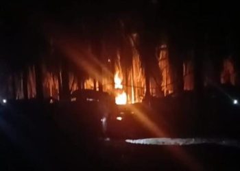 Kebakaran Sumur Minyak Ilegal di Keluang Muba Diduga Telan Korban Jiwa, APH Masih Bungkam, Ada Apa ???