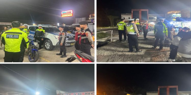 Antisipasi Kejahatan Jalanan pada Malam Hari, Polres Ogan Ilir Lakukan Patroli dan Razia KRYD