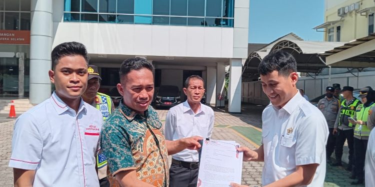 BPI KPNPA RI DPW Sumsel Geruduk BPK RI Perwakilan Sumsel Terkait BPK RI Perwakilan Sumsel DidugaTidak Konfirmasi Dengan Pihak Ke Tiga dan Pihak ke Tiga Merasa Dirugikan