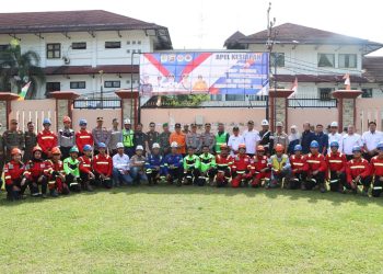 Apel Kesiapan Tanggap Darurat Bencana Hidrometeorologi di Kabupaten Muara Enim