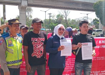 Massa KMIB Minta Kejati Sumsel Usut Tuntas Dugaan KKN Atas Penggunaan Dana Hibah PMI Kabupaten Muba Tahun 2019 – 2024