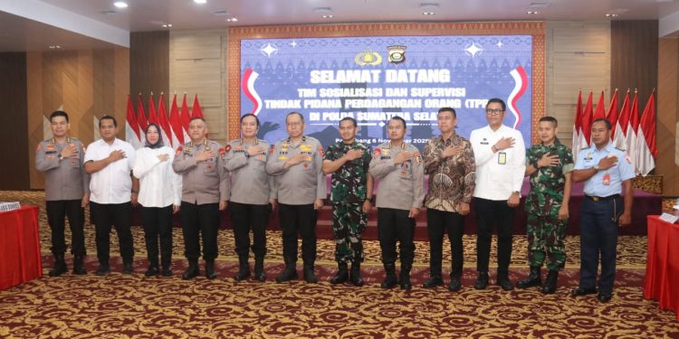 Polda Sumsel Aktif Perkuat Sinergi Penanganan TPPO Bersama Mabes Polri