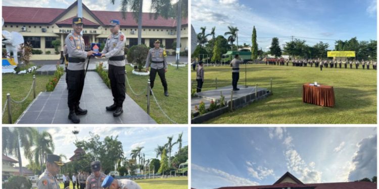 Upacara Penutupan Latja Siswa Diktukba Polri T.A. 2025 di Polres Ogan Ilir Berlangsung Khidmat, Dilanjutkan dengan Pengantaran ke SPN Betung