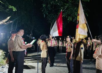 Momen Sakral di Hutan Kota: Tri Satya Bergema, 76 Pramuka Resmi Jadi Saka Bhayangkara Muda
