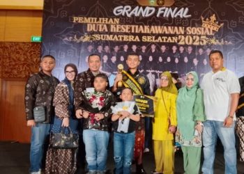 Zafa Alfarobby Buktikan Anak Akademis pun Bisa Bersinar di Panggung Duta Sosial Sumsel 2025