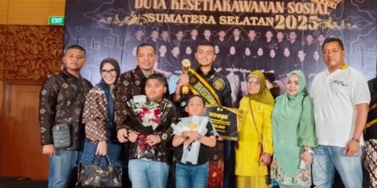 Zafa Alfarobby Buktikan Anak Akademis pun Bisa Bersinar di Panggung Duta Sosial Sumsel 2025