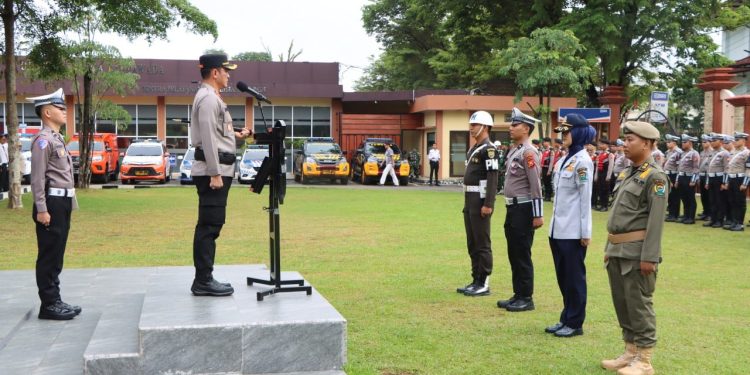 Polres Muara Enim Resmi Luncurkan Ops Zebra Musi 2025 dengan Program Baru ‘Polisi Menyapa