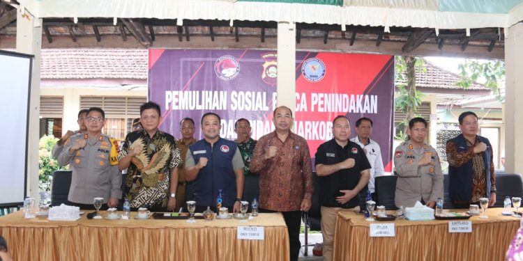 GIAT PEMULIHAN SOSIAL PASCA PENINDAKAN NARKOBA DI KECAMATAN CEMPAKA, OKU TIMUR