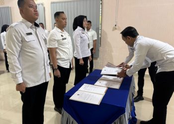 Rutan Kelas I Palembang Laksanakan Penandatanganan Perjanjian Kinerja Lingkungan Direktorat Jenderal Pemasyarakatan Kantor Wilayah Sumsel