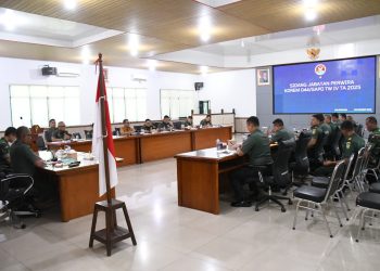 Korem 044/Gapo Gelar Sidang Jabatan Triwulan IV TA. 2025