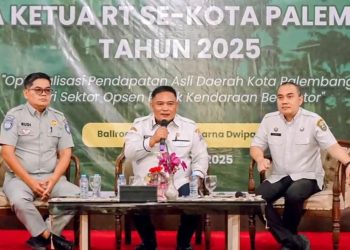 Bapenda Palembang Gelar Bimtek Ketua RT untuk Optimalkan PAD dan Sosialisasi Program Keringanan Pajak 2025