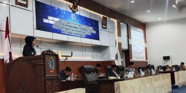 DPRD Kabupaten Lahat Gelar Paripurna Ke -III Persidangan Pertama 2025 – 2026 Bahas Program Propemperda Rencana Kerja 2026