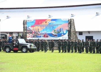 Danrem 044/Gapo Ikuti Apel Kesiapsiagaan Pengamanan Instalasi Strategis Pertamina