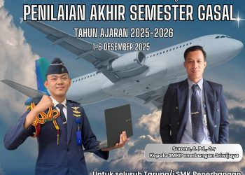 SMK Penerbangan Sriwijaya Sampaikan Pesan Semangat Jelang Penilaian Akhir Semester Gasal 2025–2026