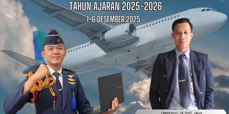 SMK Penerbangan Sriwijaya Sampaikan Pesan Semangat Jelang Penilaian Akhir Semester Gasal 2025–2026