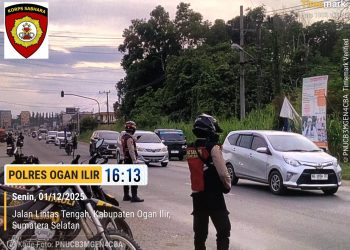 SAT SAMAPTA POLRES OGAN ILIR LAKSANAKAN PATROLI PERINTIS PRESISI ANTISIPASI 3C DAN GANGGUAN KAMTIBMAS
