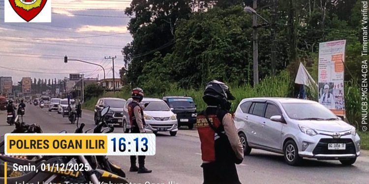 SAT SAMAPTA POLRES OGAN ILIR LAKSANAKAN PATROLI PERINTIS PRESISI ANTISIPASI 3C DAN GANGGUAN KAMTIBMAS