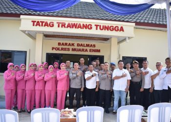 Kapolres Muara Enim Resmikan Tatag Trawang Tungga: Barak Dalmas & Mess Polwan Baru yang Makin Nyaman dan Humanis