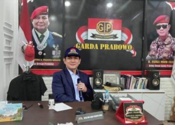 Garda Prabowo Sumsel Hadiri Sidang Perdana H. Alim Untuk Memberikan Dukungan dan Motivasi