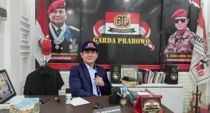 Garda Prabowo Sumsel Hadiri Sidang Perdana H. Alim Untuk Memberikan Dukungan dan Motivasi