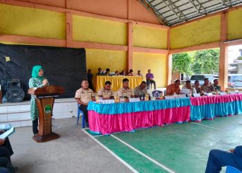 Lelang Lebak Lebung di Gelar Balai Desa Tempirai Timur berjalan sukses