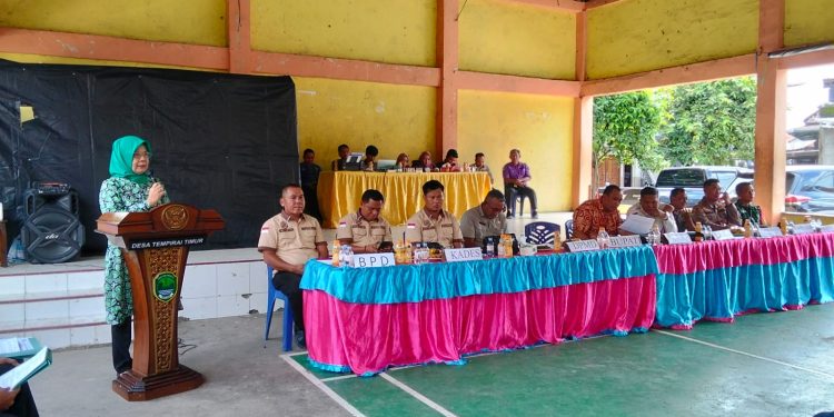 Lelang Lebak Lebung di Gelar Balai Desa Tempirai Timur berjalan sukses
