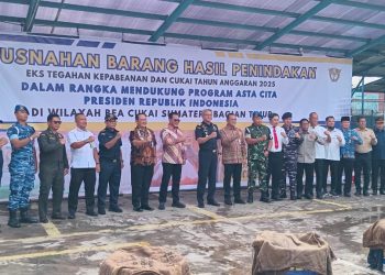 Pemusnahan Barang Hasil Penindakan  Bea Cukai Sumbagtim Musnahkan Barang Ilegal Rp45,8 Miliar, 759 Penindakan Sepanjang 2025
