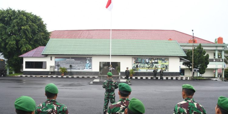 Korem 044/Gapo Gelar Upacara Peringatan Hari Bela Negara ke-77 Tahun 2025